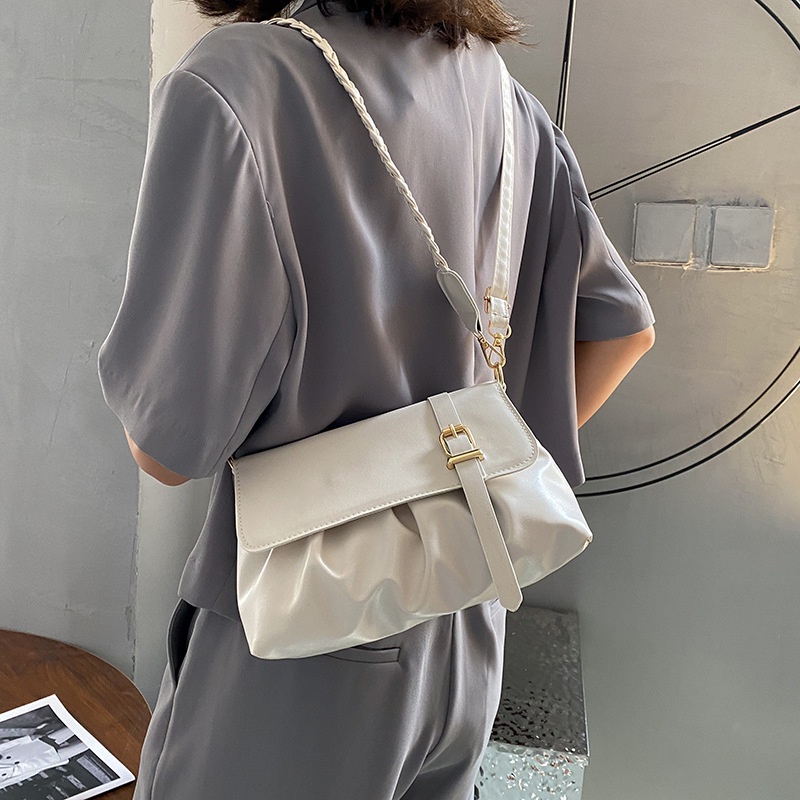Túi xách messenger IELGY có khóa thắt lưng thời trang mùa hè giản dị