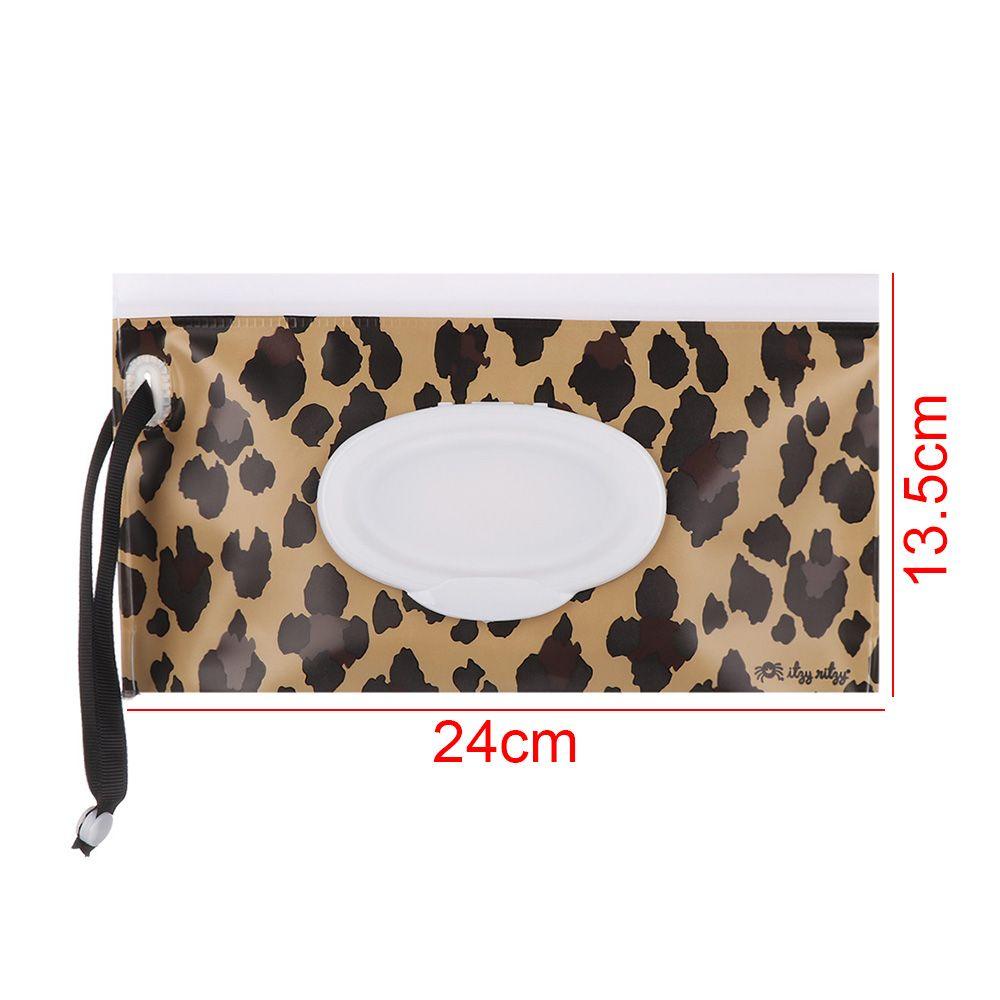 Túi Đựng Khăn Giấy Ướt Nắp Lật Dây Rút Mang Đi Tiện Dụng