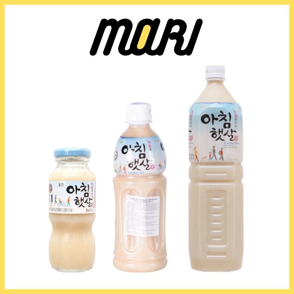 Nước Gạo Hàn Quốc Morning rice Woongjin (180ml - 500ml)