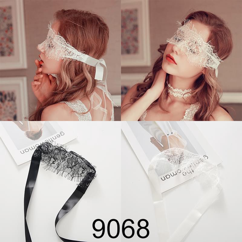 Vòng cổ/bịt mắt bằng ren quyến rũ cho cô dâu