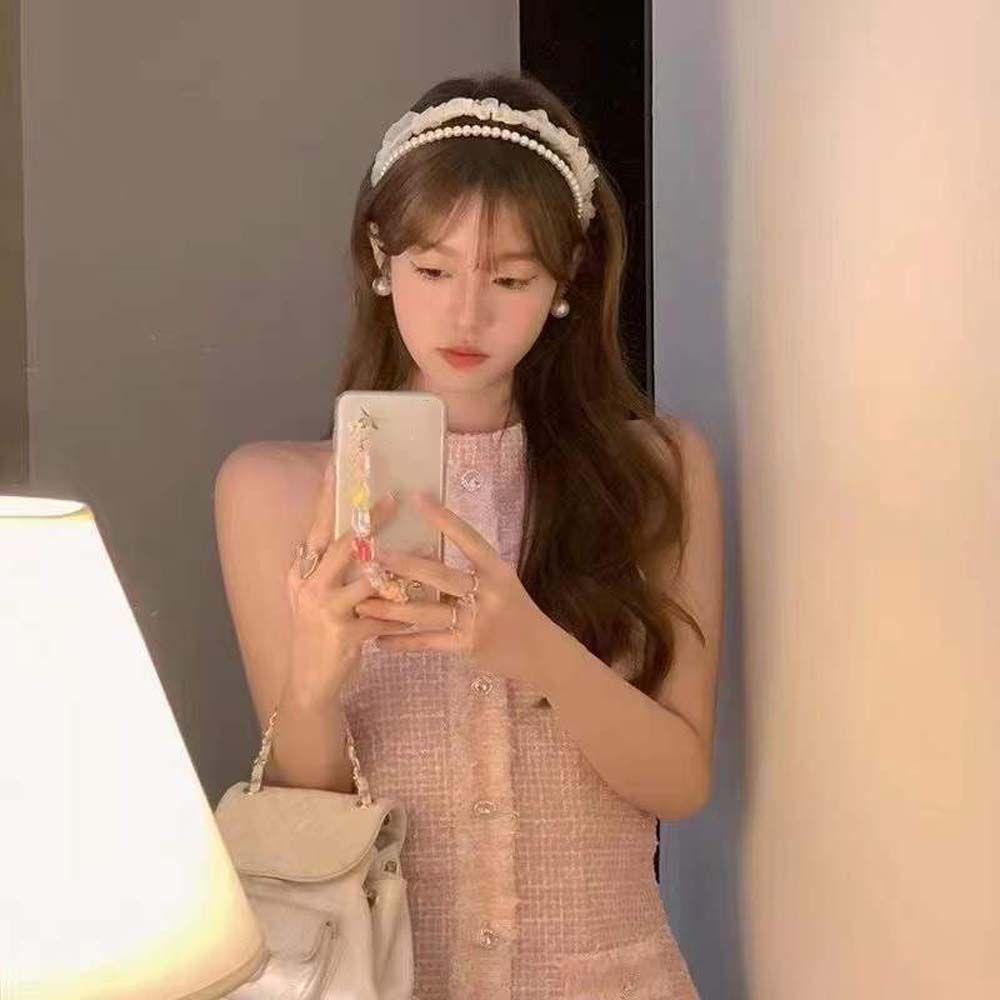 Băng Đô Cài Tóc Công Chúa Chống Trượt Hàn Quốc WMES15H Cho Nữ