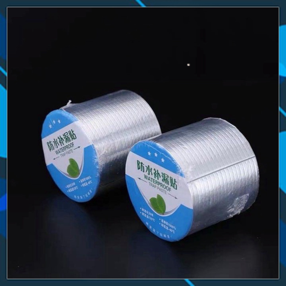 Cuộn 5 Mét Băng Keo Dán Rộng 5cm/10cm, Miếng Dán Siêu Dính, Miếng Chống Thấm Nước, Keo Chống Dột, S