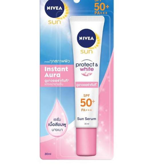 (Hàng Mới Về) Tinh Chất Chống Nắng Nivea Spf 50 + Pa + + + + 30ml