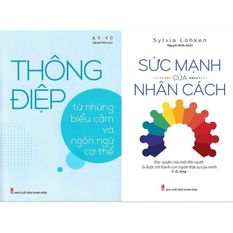 Sách xịn - Combo Thông Điệp Từ Những Biểu Cảm Và Ngôn Ngữ Cơ Thể + Sức Mạnh Của Nhân Cách - Nhiều Tác Giả