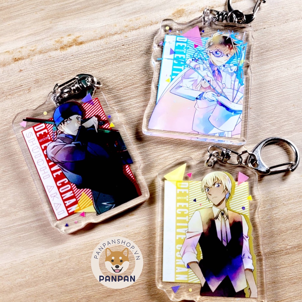 Móc khóa anime Conan Akai Amuro Kid (6cm)