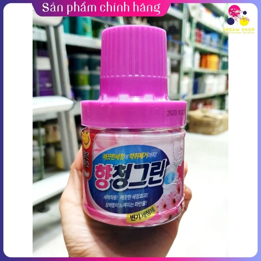 Lọ thả bồn cầu Hàn Quốc hương hoa 180g-dreamshop.vn