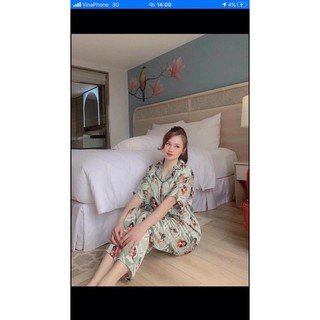 đồ bộ pjzama lụa