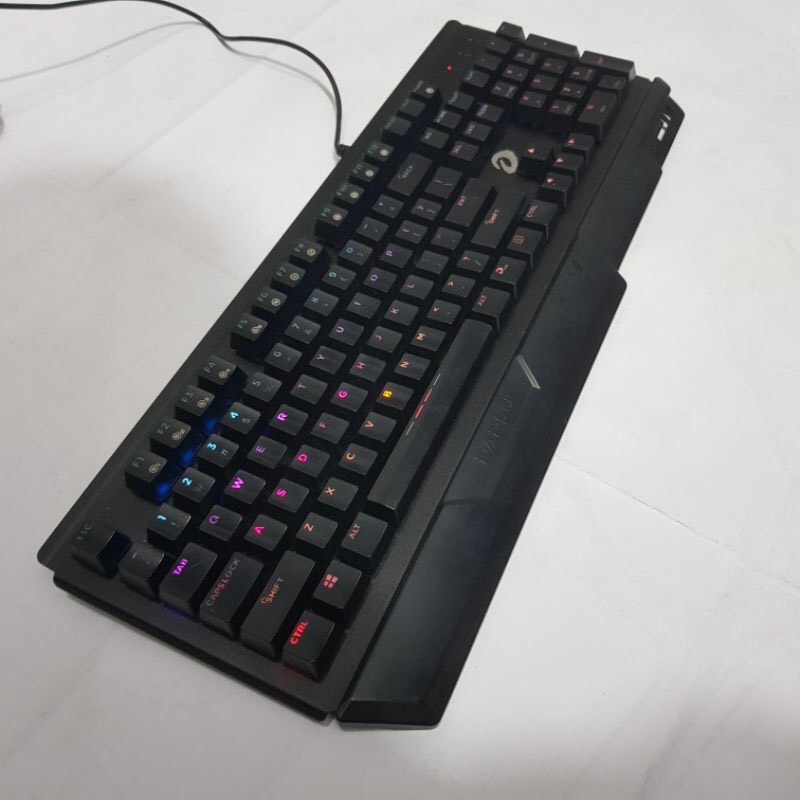 Bàn phím gaming Newmen GM150 / Gnet K88_Blue Switch_Led Rainbow cũ  thanh lý phòng net VIP _ Bàn phím cơ chơi game