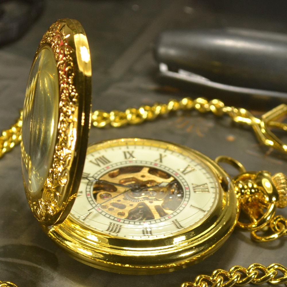 Đồng Hồ Cơ Bỏ Túi tiedan Steam Punk