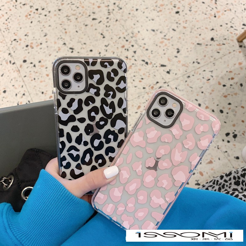 Ốp Điện Thoại Trong Suốt Họa Tiết Da Báo Cho Iphone 12 Pro Max 11 | BigBuy360 - bigbuy360.vn