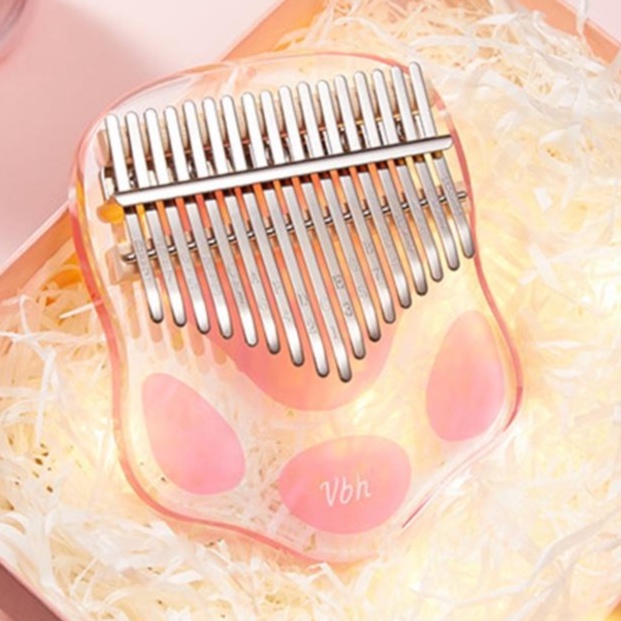 Đàn kalimba trong suốt 17 phím loại 1- Hàng chính hãng