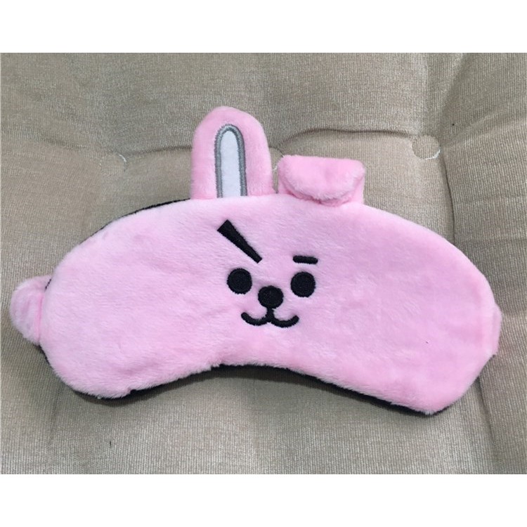 Bịt mắt ngủ kính ngủ BT21 ngộ nghĩnh nhà BTS