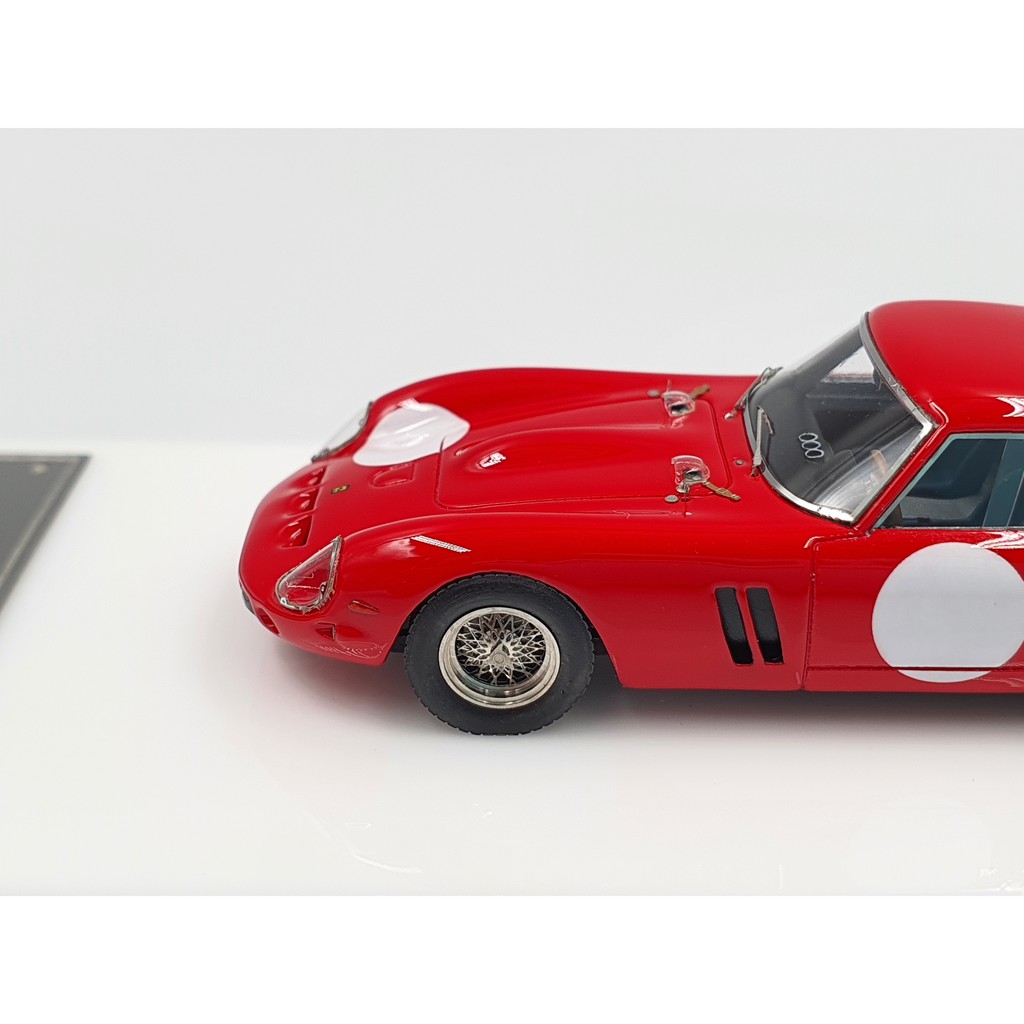 Xe Mô Hình Ferrari 250GTO 1962 Rosso Corsa With Number Circle Limited Tỉ lệ 1:64 Hãng sản xuất My64 ( Đỏ Chấm Tròn )