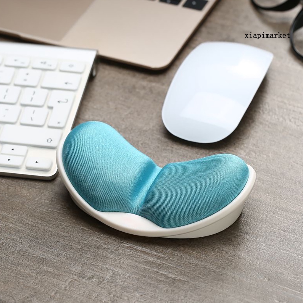 LOP_Wrist Rest Pad Anti-skid Non-fading Ergonomic Soft Computer Mouse Wrist Hand Rest Support for Office