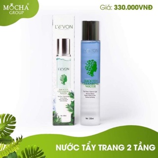 Nước tẩy trang 2 tầng levon mocha