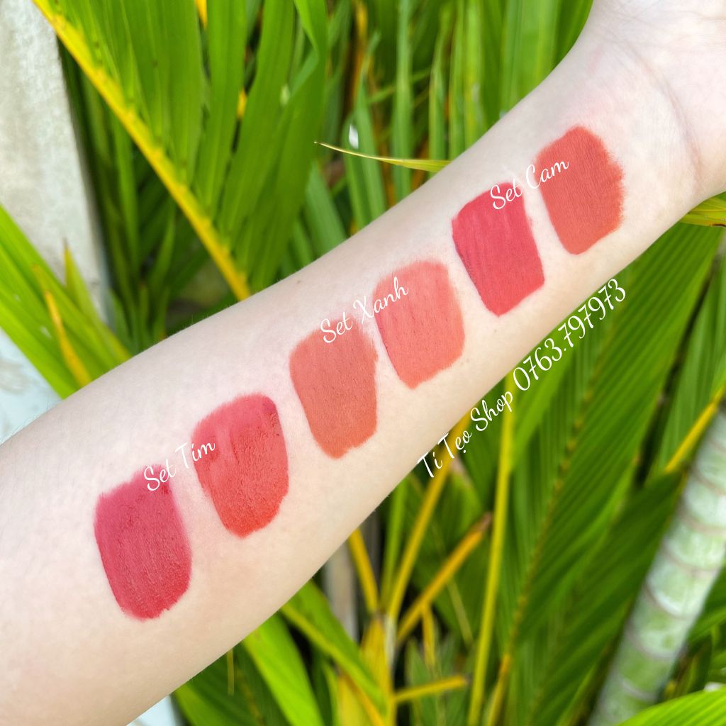 Set 2 Son Kem Lì Hình Tai Nghe MANSLY MATTE GLOSS - Nội Địa Trung