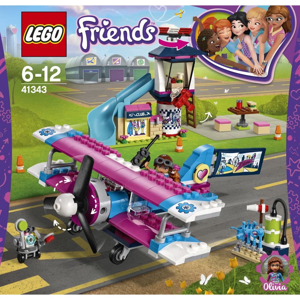 Đồ chơi LEGO FRIENDS - Chuyến Bay Khám Phá Thành Phố Heartlake - Mã SP 41343