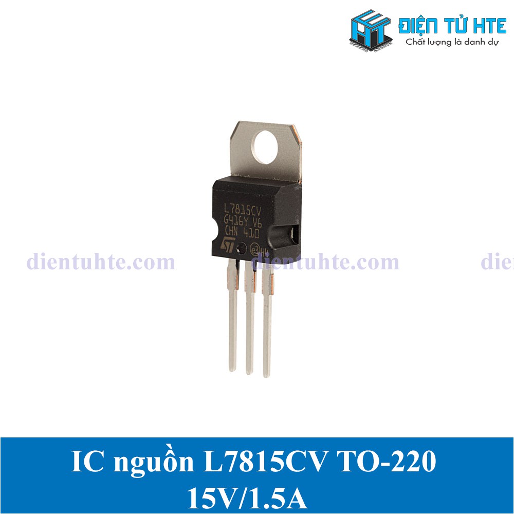 IC ổn áp nguồn LDO 7815 L7815CV 15V 1.5A chân cắm TO-220