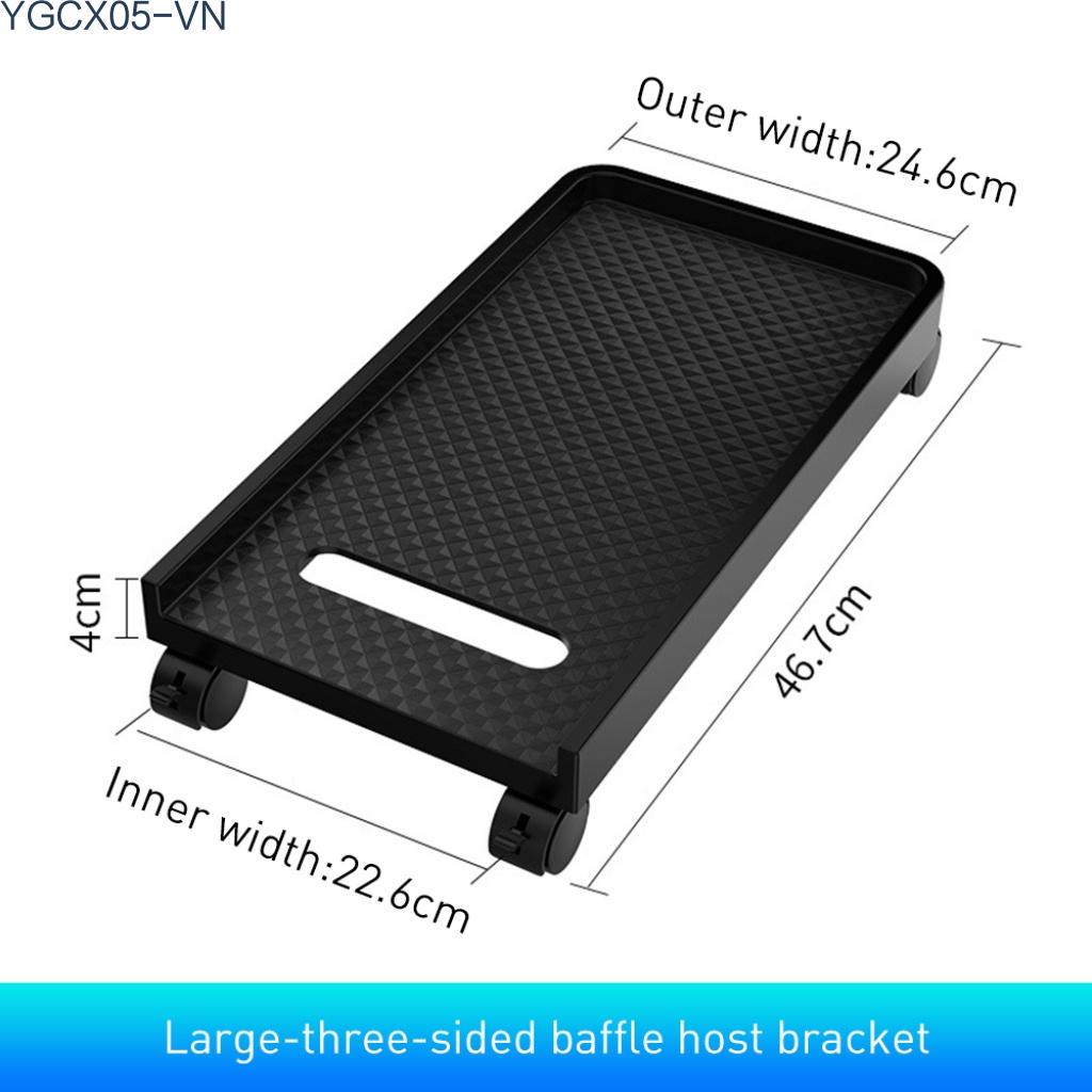 Orico Giá Đỡ Cpu Máy Tính Để Bàn Có Bánh Xe Khóa Tiện Dụng Ốp | BigBuy360 - bigbuy360.vn