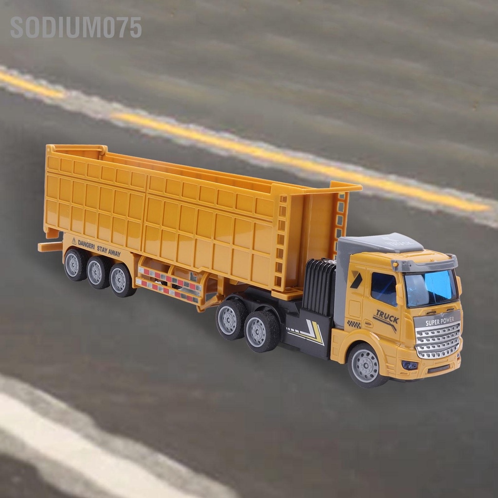 Có thể bán buôn RC Engineering Truck 1:48 Quy mô Điều khiển từ xa không dây Mô phỏng cao Có thể tháo rời Độ linh hoạt Dump Trunk cho 3+ Sodium075 Hàng giao ngay