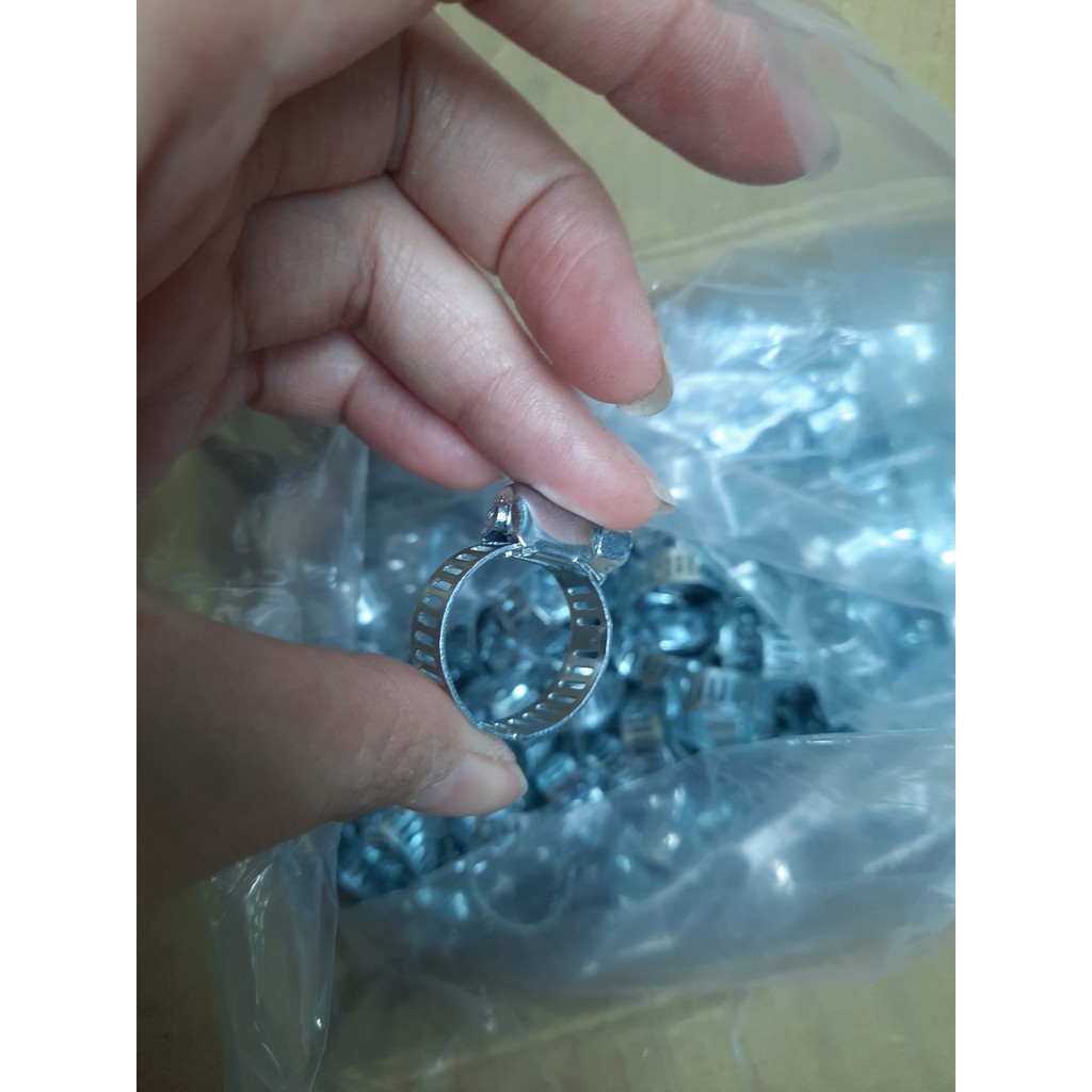 Set 5 Đai siết cổ dê bằng ốc cỡ 3/4