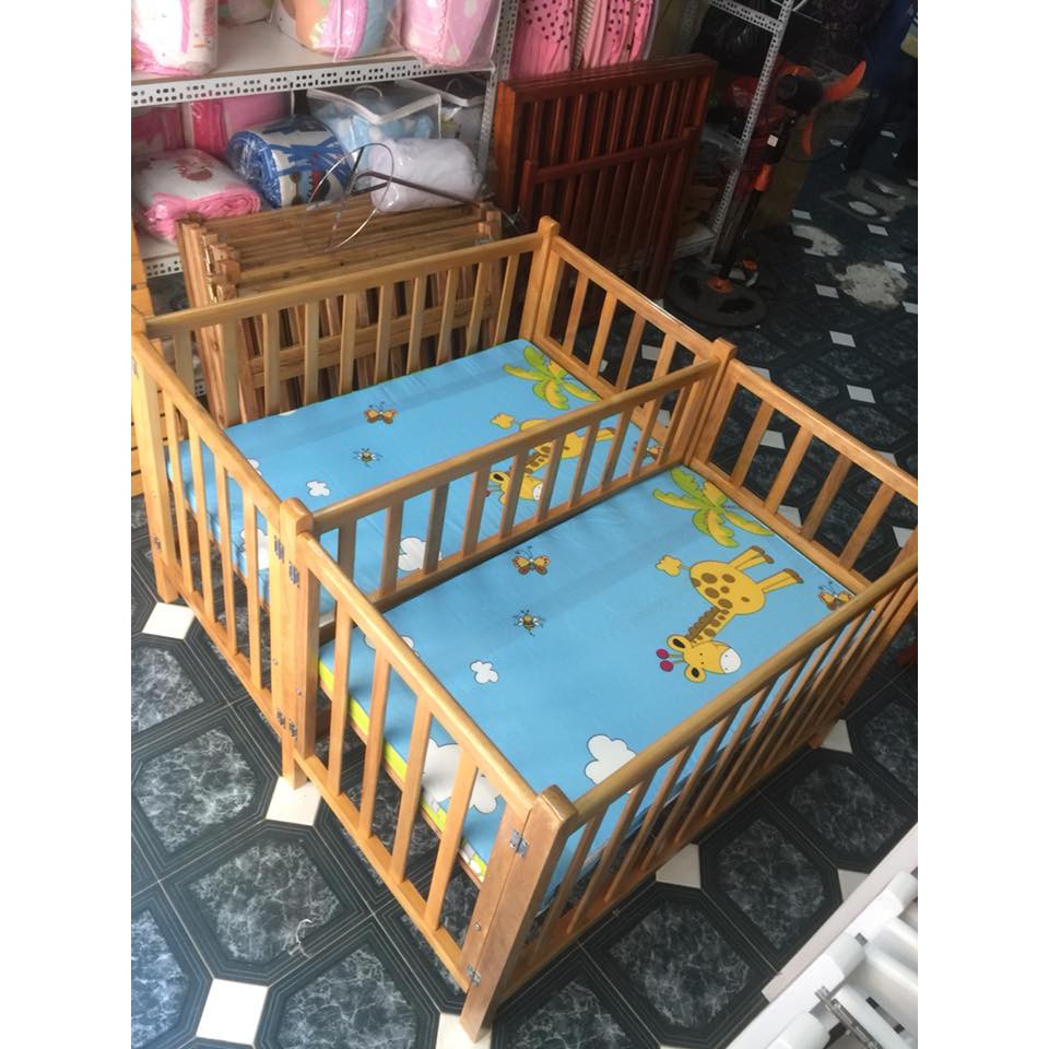 Cũi đôi dành cho các bé sinh đôi