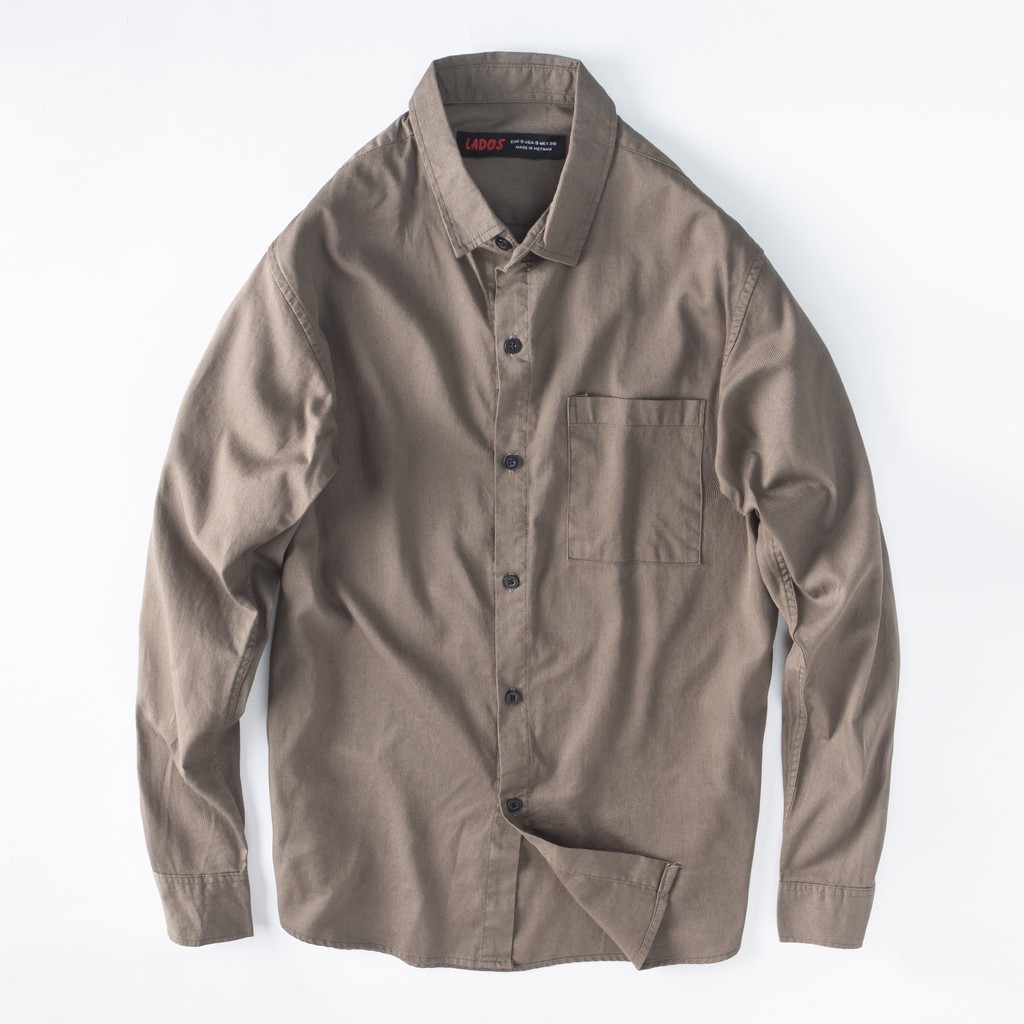 Áo sơ mi nam dài tay 1 túi LADOS - 8052 Chất vải đẹp, không phai màu | BigBuy360 - bigbuy360.vn