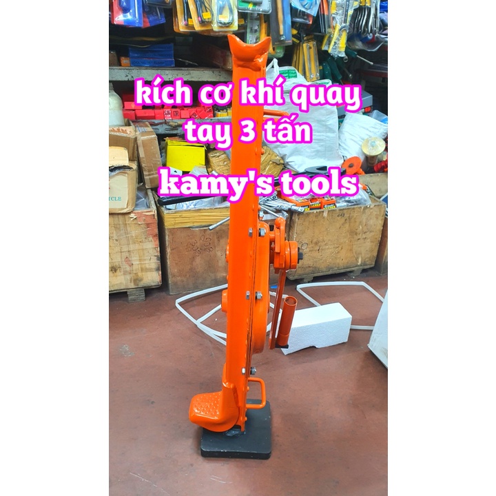 Kích cơ khí quay tay 3 tấn