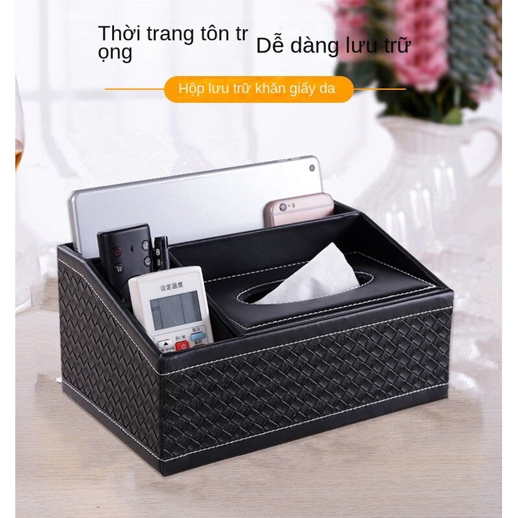 Hộp Đựng Khăn Giấy / Điều Khiển Từ Xa Đa Năng Dạng Ngăn Kéo