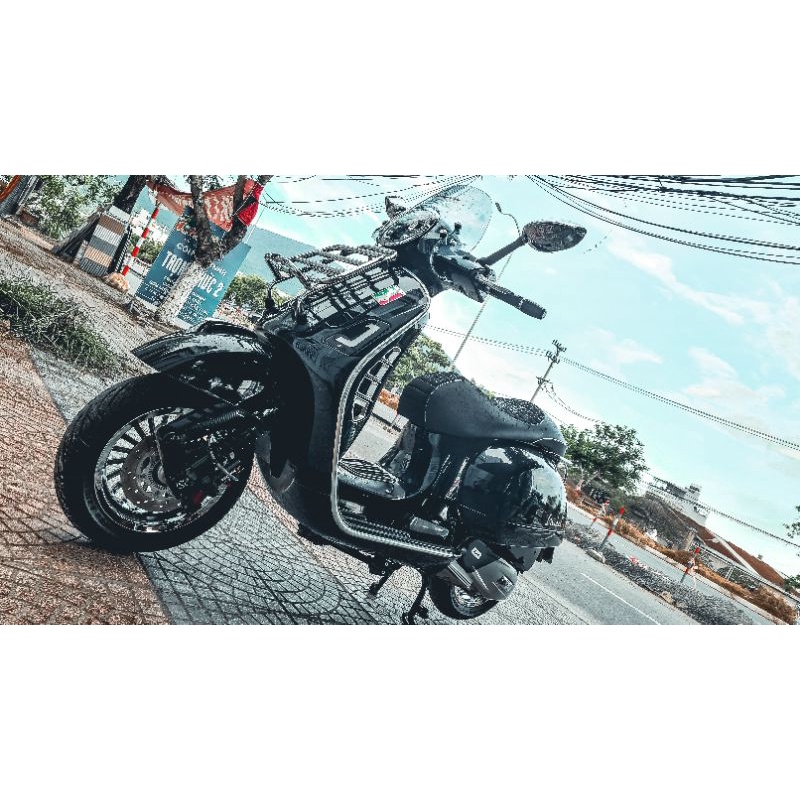 Yên solo Vespa GTS Sport chính hãng