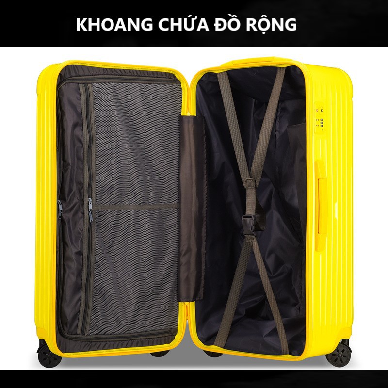 Vali siêu to khổng lồ nhựa PP chống vỡ tuyệt đối size 28 inch 32 inch