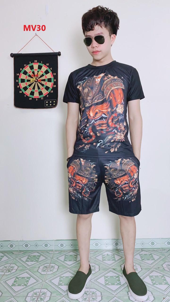 Bộ thun nam mùa hè - Chất liệu thun lạnh co dãn 4 chiều siêu thoáng mát - BN251 | BigBuy360 - bigbuy360.vn