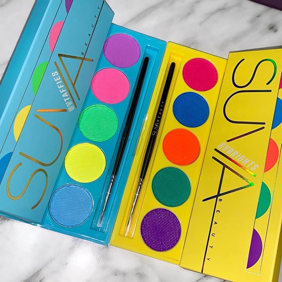 Kẻ mắt dạ quang SUVA - UV Brights fx palette
