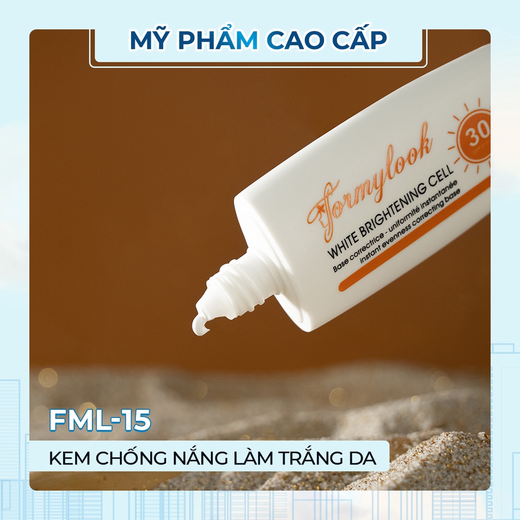 Kem chống nắng nâng tone FML-15 thương hiệu châu Âu Formylook