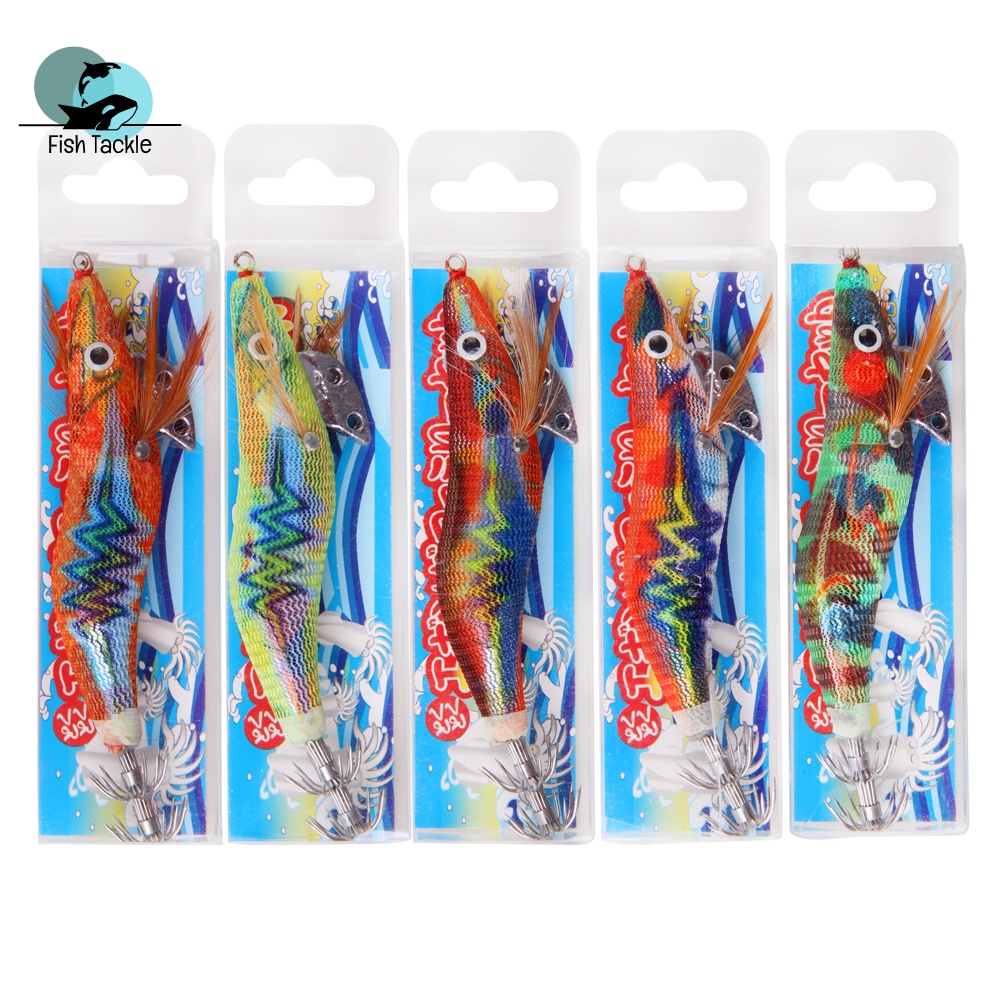 2.0# Mồi Câu Cá Giả Hình Con Tôm