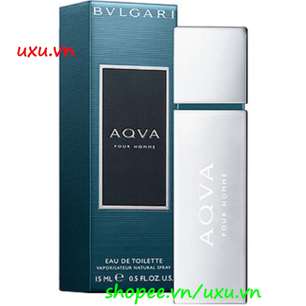 Nước Hoa Nam 15Ml Bvlgari Aqva Pour Homme Edt, Với uxu.vn Tất Cả Là Chính Hãng.