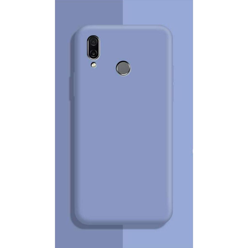 Ốp điện thoại silicon mềm chống sốc màu trơn cho Huawei honor play