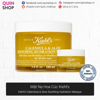Mặt Nạ Hoa Cúc Kiehl's Calendula & Aloe Soothing Hydration Masque