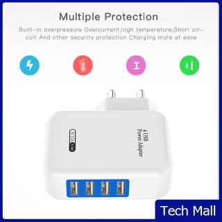 Đầu Sạc 4 Cổng Usb 5v/3a Cho Apple Iphone