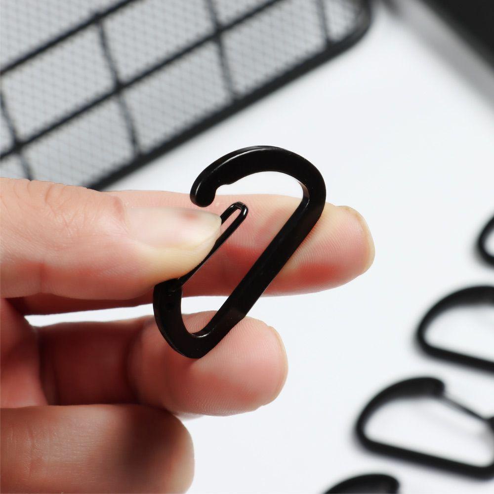 MUVAKO Set 1 / 4 / 8 Móc Khóa Chữ D Bằng Hợp Kim Nhôm Dùng Leo Núi / Cắm Trại