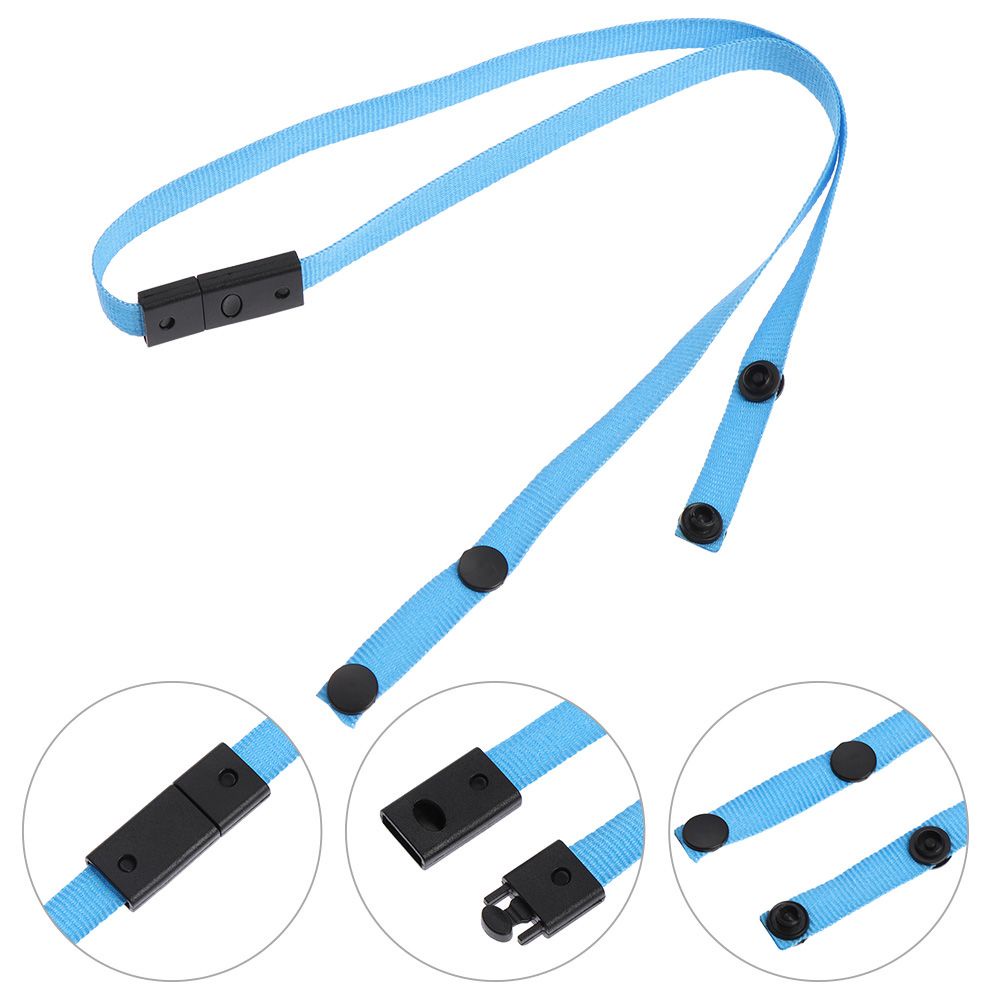 Dây đeo khẩu trang chống mất lạc nhẹ có khóa điều chỉnh bảo vệ an toàn cho bé nhiều màu tùy chọn