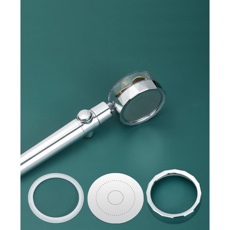 Vòi sen tăng áp điều chỉnh xoay 360 độ có nút khóa
