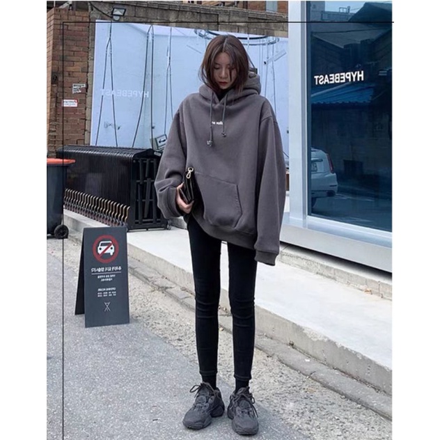 (có sẵn trắng M,L, xanh M) áo hoodie nỉ bông dày dặn 3 màu kèm hình thật | BigBuy360 - bigbuy360.vn