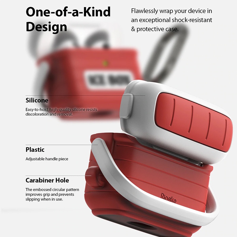 Vỏ Ốp Airpods 3 RINGKE Silicone Case | Ice Box