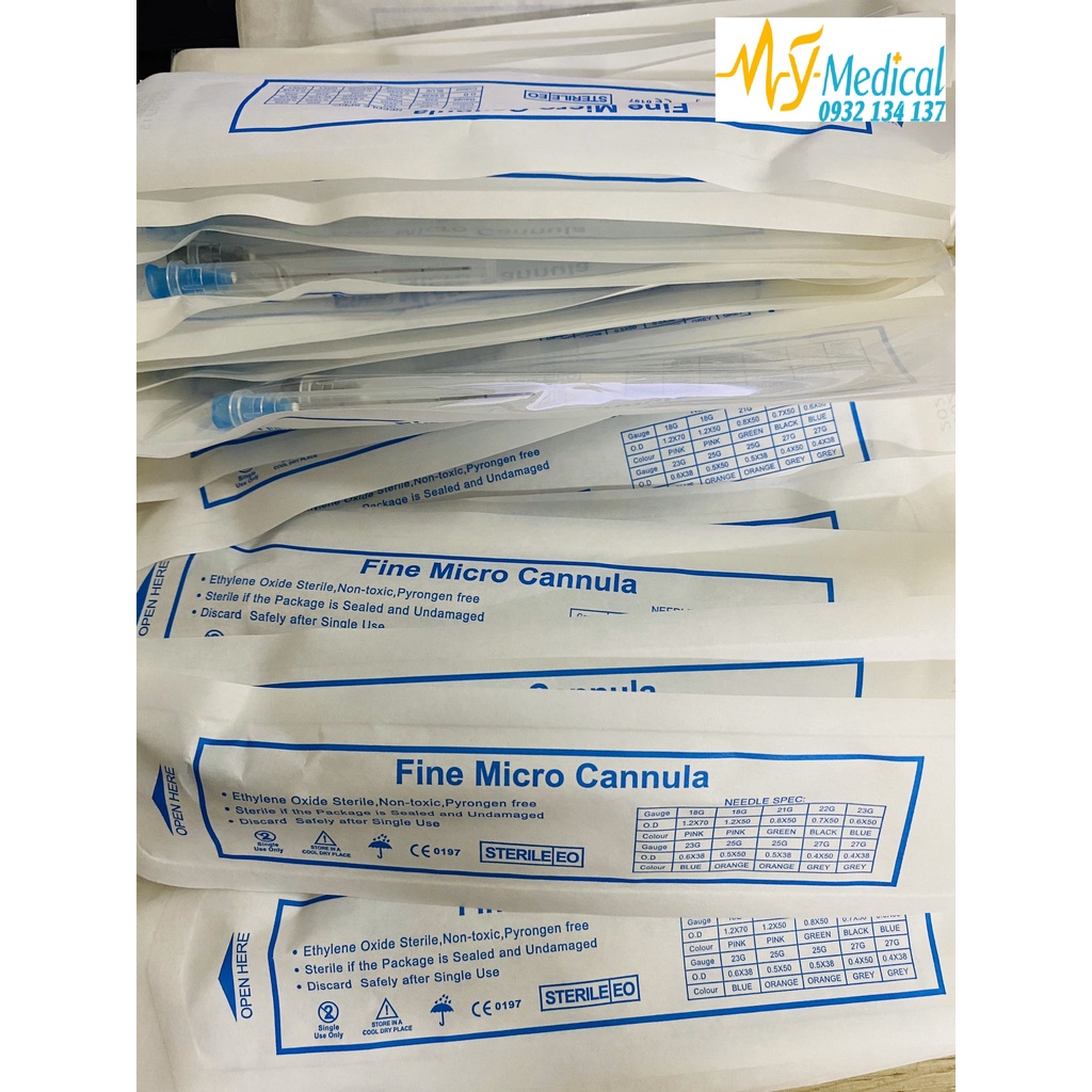 Kim Canula 18G 23G 25G 27G 30G