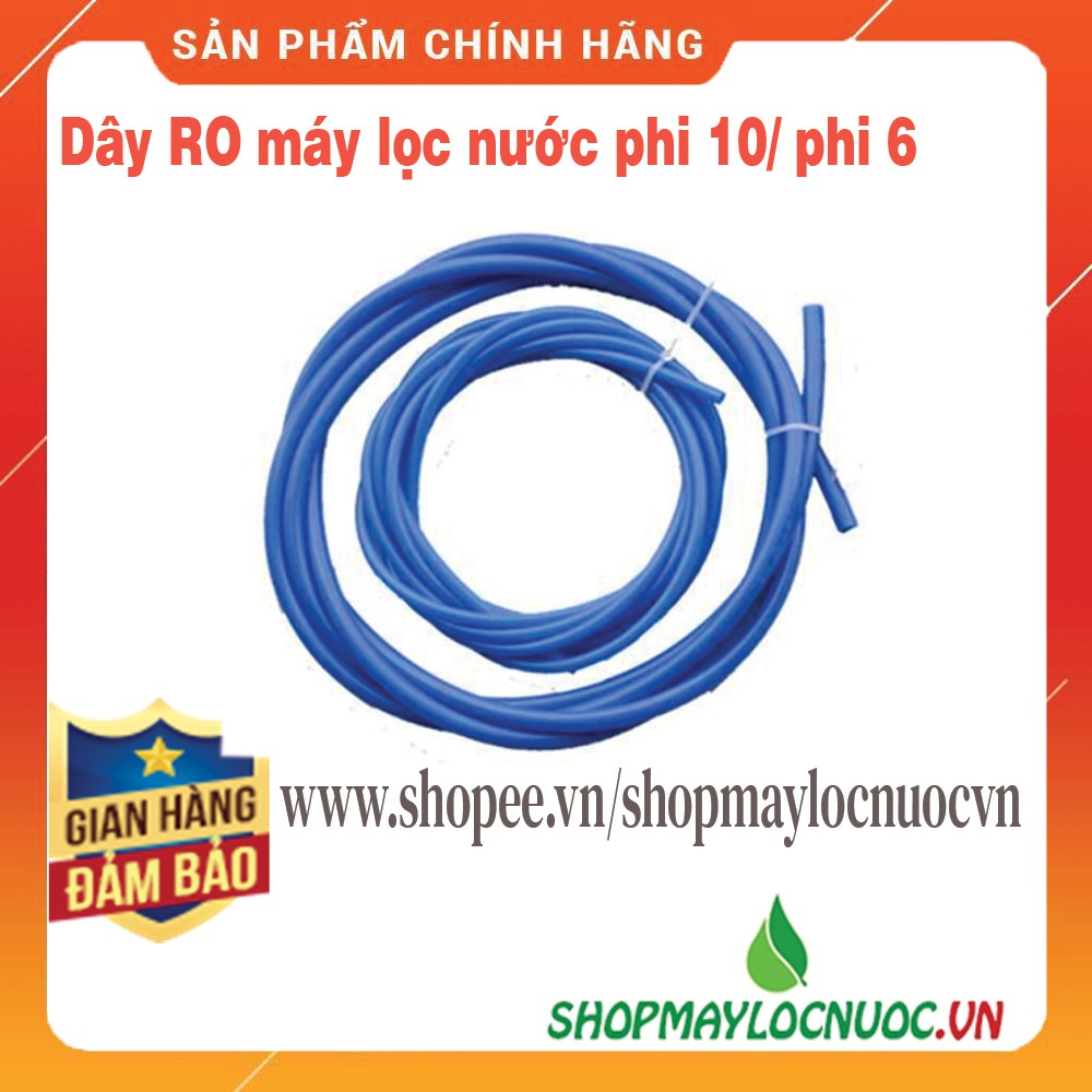 Dây dẫn nước cho Máy lọc nước  (Ống Phi 10/ ống phi 6) – (giá 1m)-ShopMayLocNuocVN