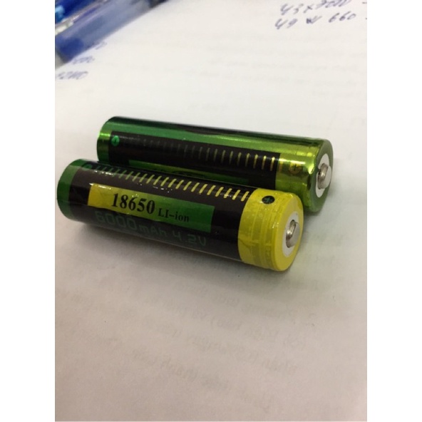 Pin sạc 4,2 vLi-Ion Akasha 18650-6000mAh chính hãng
