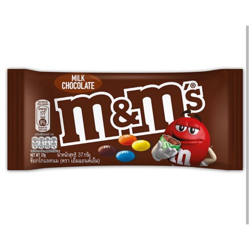 Kẹo Socola Sữa M&M＇s Gói 37G