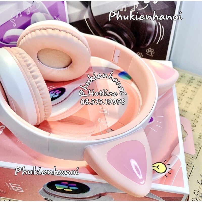 Tai Nghe Không Dây , Chụp Tai Mèo STN-28 , Bluetoth 5.0 , Có mic đàm thoại | BigBuy360 - bigbuy360.vn