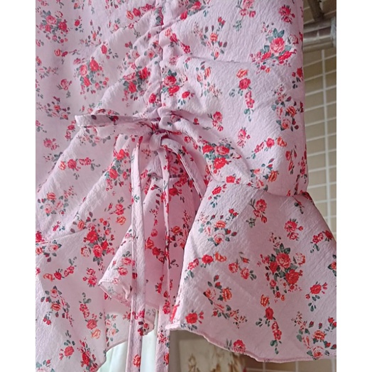 Đầm Chiffon Tay Ngắn Plus Size Thời Trang Mùa Hè Cho Nữ